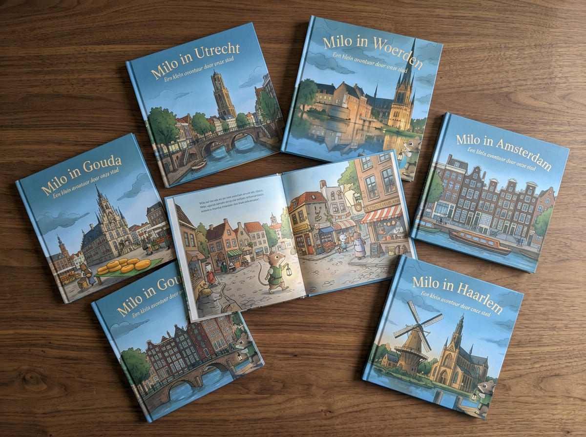 Foto van de tafelspread van Milo in Woerden